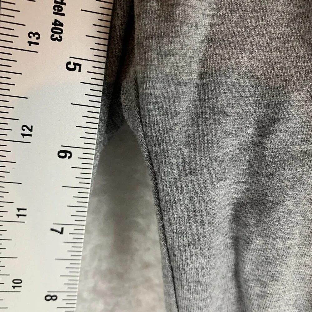 Nike Leggings Girls 4‎ Gray Stretch Training Elastic Fold Over Waist 7375